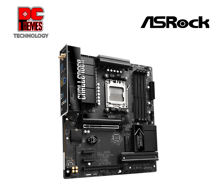 ASRock B850 CHALLENGER WIFI7 Motherboard - BLACK